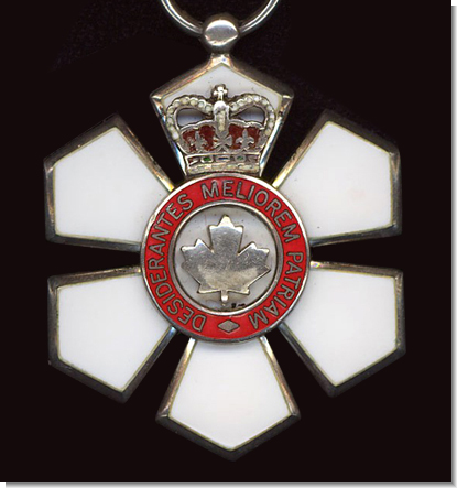 Celine riceve l'Order of Canada, la più alta onorificenza Canadese.