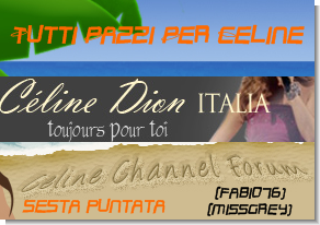 Sesta Puntata di Tutti Pazzi Per Celine, oggi protagonisti Fabio76 e Missgrey.